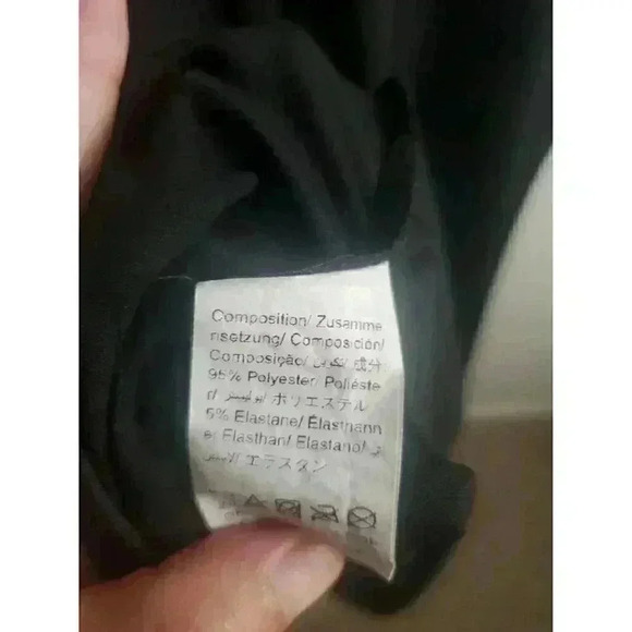 Shein Black Modely Plus Surplice Neck Conrast Sequin Dress - Picture 8 of 9